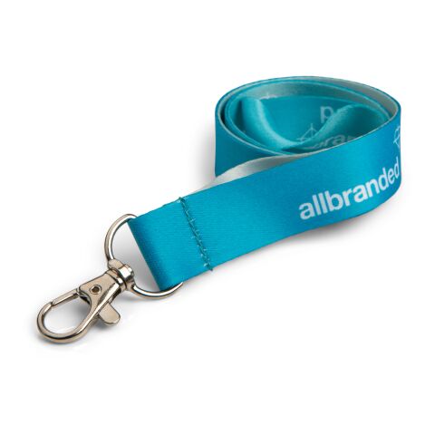 Fotodruck Schlüsselbänder PMS Wunschfarbe | ohne Werbeanbringung | 25 mm | Ovaler Karabiner | Kunststoff-Verschluss | Mit Safetyclip | Ohne Zubehör