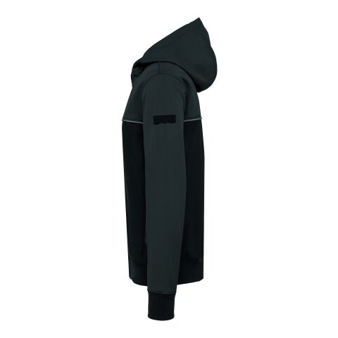 3-lagige Unisex-Softshelljacke, 300 g/m² schwarz-anthrazit | XS | Nicht verfügbar | Nicht verfügbar | Nicht verfügbar