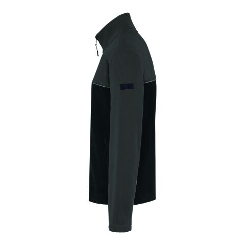 Zweifarbige Unisex-Fleecejacke, 280 g/m² schwarz-anthrazit | 3XL | Nicht verfügbar | Nicht verfügbar | Nicht verfügbar
