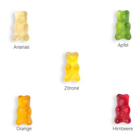 4er Kettenbeutel transparent | ohne Werbeanbringung | Standard-Folie