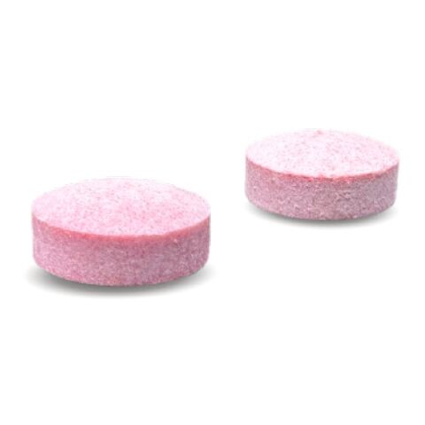 Upsters Koffeinbonbon Peppermint weiß | ohne Werbeanbringung | Papier | Vitamin-D Bonbon