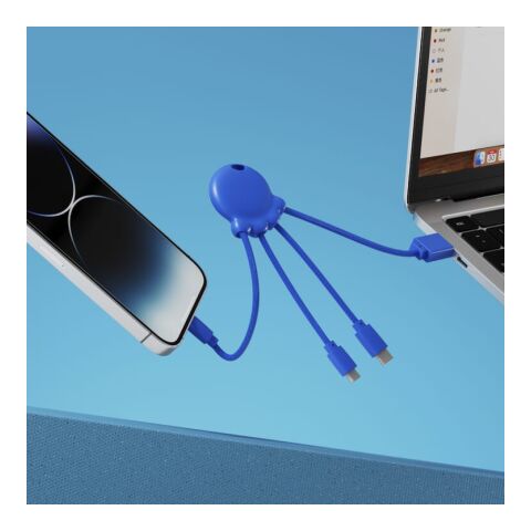 2087 | Xoopar Octopus Charging cable Blau Weiss