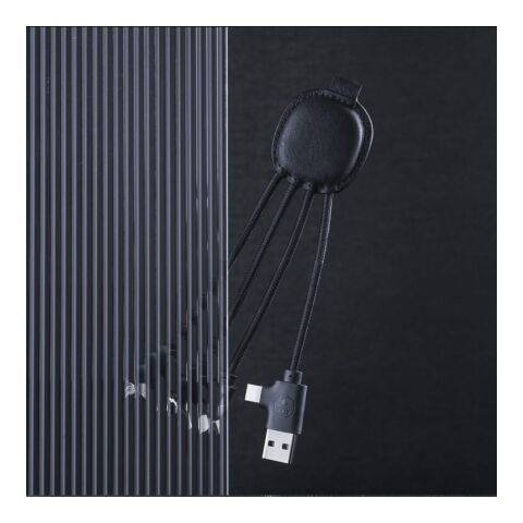 4000 | Xoopar Iné Smart Charging cable with NFC Schwarz | ohne Werbeanbringung | Nicht verfügbar | Nicht verfügbar | Nicht verfügbar