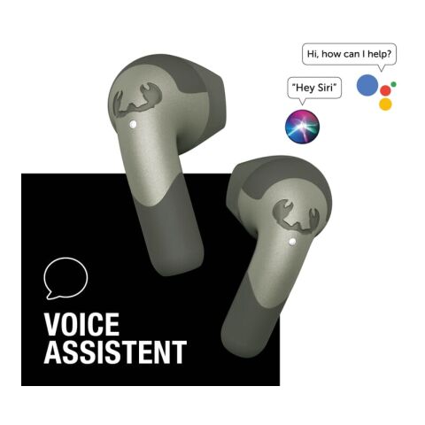 3TW2200 I Fresh 'n Rebel Twins Blaze - True Wireless earbuds with ENC Dried Green
