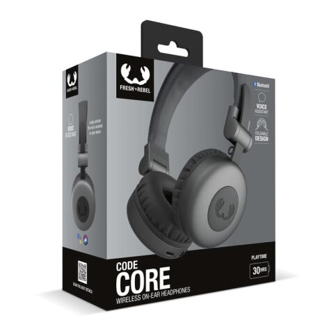 3HP1000 I Fresh &#039;n Rebel Code Core-Wireless on-ear Headphone Gewehrmetall  dunkel-Gewehrmetall  dunkel | ohne Werbeanbringung | Nicht verfügbar | Nicht verfügbar