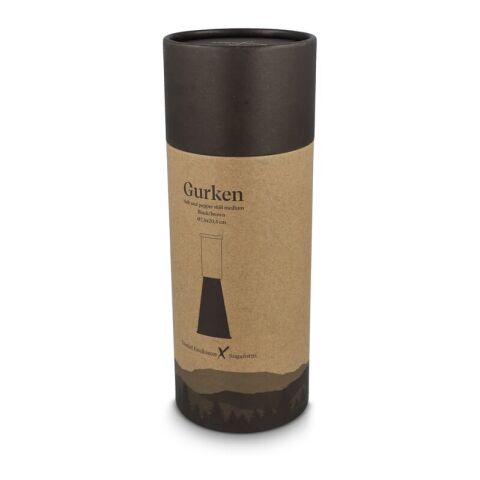 Sagaform "Gurken" Salz- oder Pfeffermühle medium, 20,5 cm Schwarz | ohne Werbeanbringung | Nicht verfügbar | Nicht verfügbar