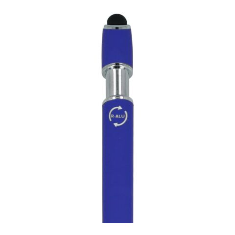 Paris Soft Touch R-AL schwarze Tinte Blau Weiss | Gravur | 180° vom Clip | 56 mm x 8 mm | Nicht verfügbar