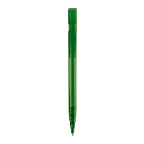 Kugelschreiber Nash Transparent Grün-Grün | 1-farbiger Siebdruck | 180° vom Clip | 45 mm x 25 mm | Nicht verfügbar