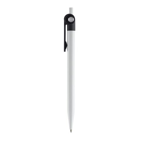 Kugelschreiber Futurepoint Hardcolour Weiss-Schwarz | 1-farbiger Siebdruck | 180° vom Clip | 50 mm x 25 mm | Nicht verfügbar