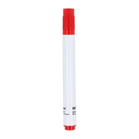 Whiteboard-Marker Rot Weiß | ohne Werbeanbringung | Nicht verfügbar | Nicht verfügbar