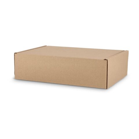Individuell gestalteter Geschenkkarton 34,7x24,3x9,9 cm Braun