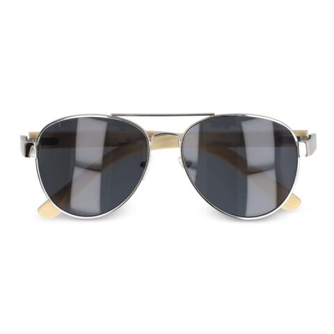 Piloten Sonnenbrille mit Bambus Bügeln Natur | ohne Werbeanbringung | Nicht verfügbar | Nicht verfügbar