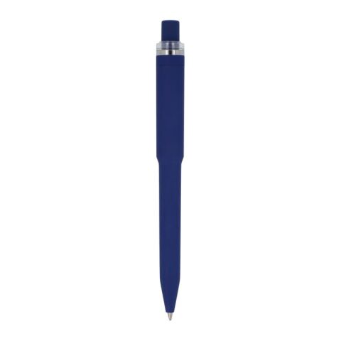 Ozzy-Stift mit Soft-Touch Dunkelblau | 3D Digitaldruck | Clip | 37 mm x 6 mm