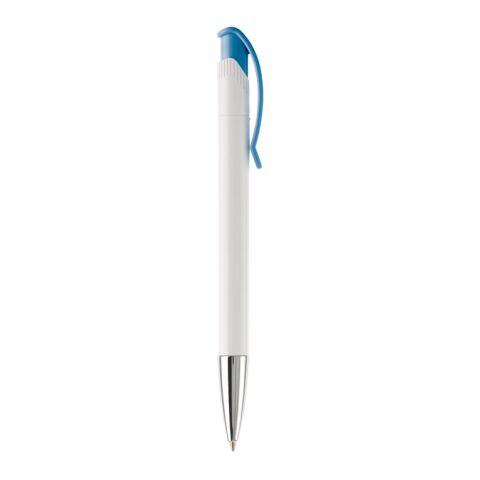 KS Apollo Metall Tip HC Weiss-Blau Weiss | 1-farbiger Siebdruck | 90° vom Clip | 45 mm x 25 mm | Nicht verfügbar
