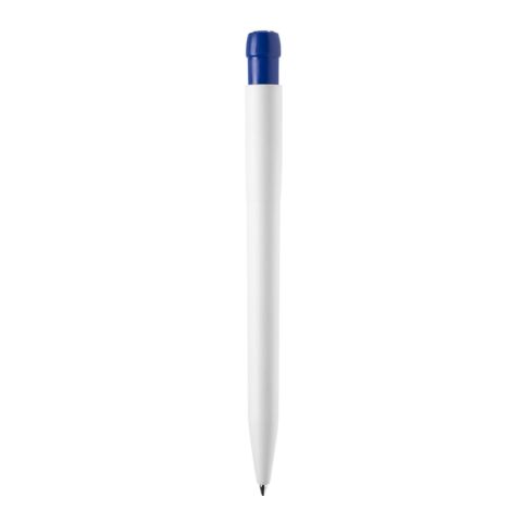 Kugelschreiber Ingeo TM Pen hardcolour Weiss-Dunkelblau | 1-farbiger Siebdruck | 180° vom Clip | 45 mm x 25 mm | Nicht verfügbar