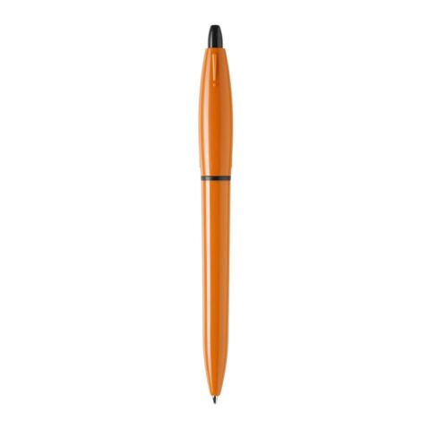 Kugelschreiber S! Extra hardcolour Orange-Schwarz | 1-farbiger Siebdruck | in Verlängerung vom Clip | 40 mm x 25 mm | Nicht verfügbar
