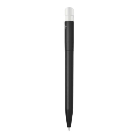 Kugelschreiber S45 Bio hardcolour Schwarz-Weiss | 1-farbiger Tampondruck | Clip | 25 mm x 6 mm | Nicht verfügbar