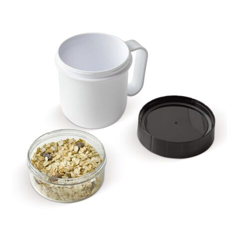 Lunchbecher to-go 520+230ml Weiss