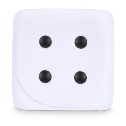 Anti-Stress-Würfel Weiss | ohne Werbeanbringung | Nicht verfügbar | Nicht verfügbar