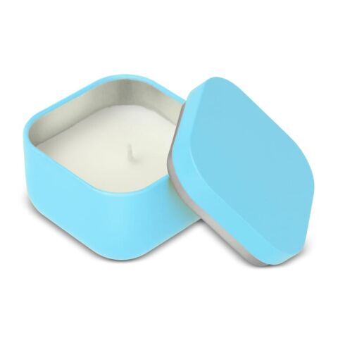 Ananda Duftkerze auf pflanzlicher Basis in recycelter Dose Hellblau | ohne Werbeanbringung | Nicht verfügbar | Nicht verfügbar