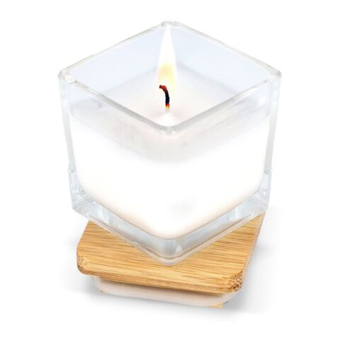 Chakra Kerze auf pflanzlicher Basis im Glasgefäß regenbogenfarben | ohne Werbeanbringung | Nicht verfügbar | Nicht verfügbar