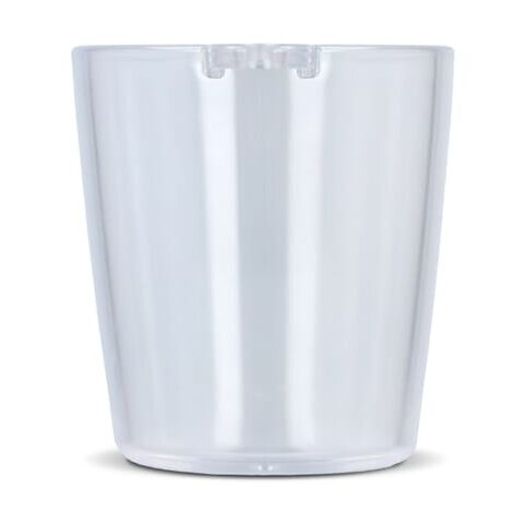 Festival-Shotglas mit Lanyard Weiss-Weiss