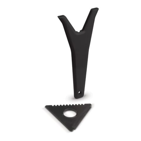 3-in-1 Eiskratzer Schwarz | 1-farbiger Tampondruck | unter dem Eiskratzer | 30 mm x 20 mm | Nicht verfügbar