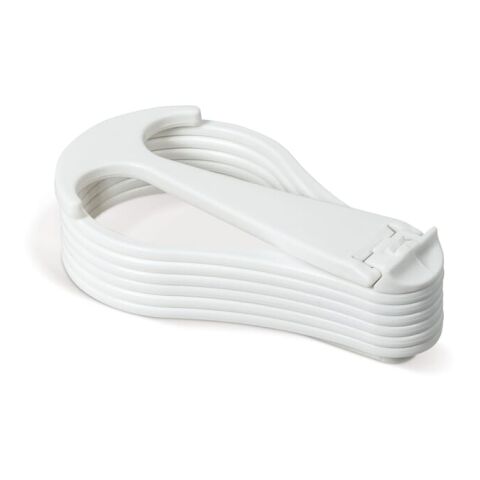 Der Original-Cupkeeper (Getränketräger) - Becher 18 cl-33 cl Weiss | 1-farbiger Tampondruck | Griff | 60 mm x 10 mm | Nicht verfügbar