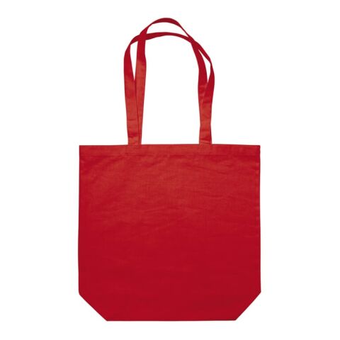 Umhängetasche Leinwand 250g/m² 41x12x43cm Rot Weiß | ohne Werbeanbringung | Nicht verfügbar | Nicht verfügbar | Nicht verfügbar