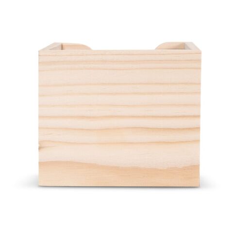 Notizzettel 10x10x8,5cm FSC in Würfelholzbox  Natur | ohne Werbeanbringung | Nicht verfügbar | Nicht verfügbar | Nicht verfügbar