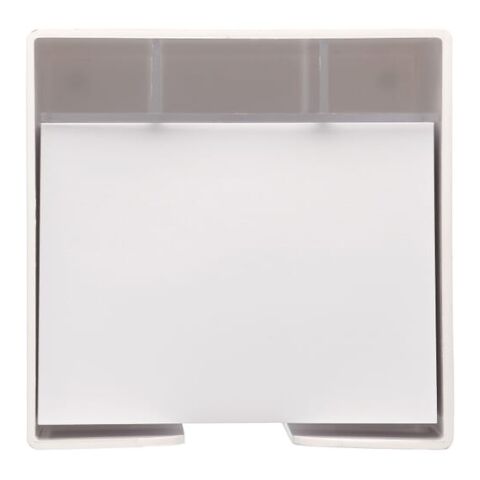 Notizzettel 10x10x10cm FSC in Würfelbox mit Stifteköcher Weiss | ohne Werbeanbringung | Nicht verfügbar | Nicht verfügbar | Nicht verfügbar