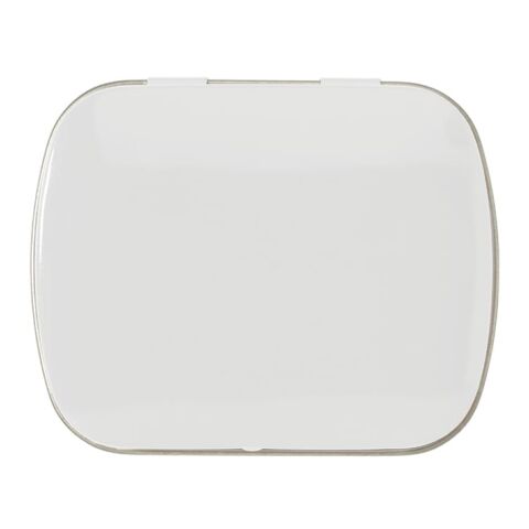 Mini Pfefferminzdose Weiss | ohne Werbeanbringung | Nicht verfügbar | Nicht verfügbar | Nicht verfügbar