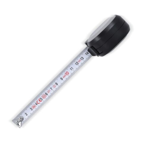 MeasureMate Rollmaßband 5M Schwarz-Grau