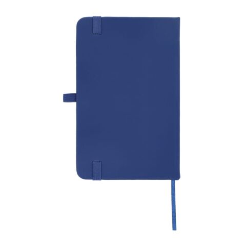 PU-Notizbuch Sora A6 Marineblau | ohne Werbeanbringung | Nicht verfügbar | Nicht verfügbar
