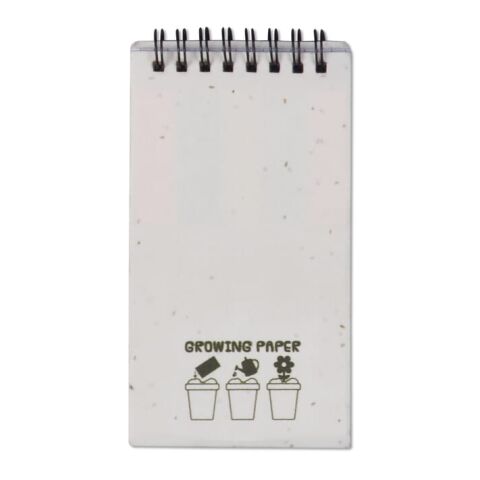 Haftnotizen-Set aus Saatgutpapier Weiss | ohne Werbeanbringung | Nicht verfügbar | Nicht verfügbar | Nicht verfügbar