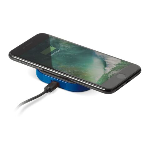 Kabellose Ladestation 5W Marineblau | ohne Werbeanbringung | Nicht verfügbar | Nicht verfügbar | Nicht verfügbar