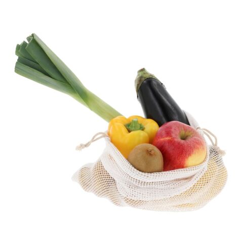 Wiederverwendbare Lebensmitteltasche OEKO-TEX® Baumwolle 30x40cm Weiss | ohne Werbeanbringung | Nicht verfügbar | Nicht verfügbar | Nicht verfügbar