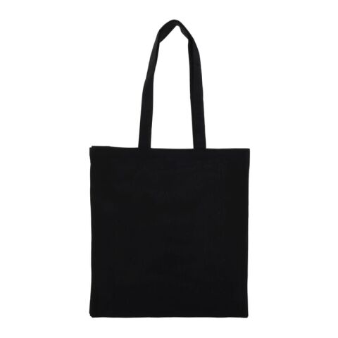 Tasche aus recycelter Baumwolle 140g/m² 38x10x42cm Schwarz | ohne Werbeanbringung | Nicht verfügbar | Nicht verfügbar | Nicht verfügbar