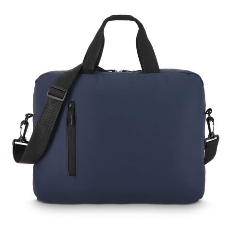 PU SoMa Laptop-Tasche 28 x 38 x 5 cm blau/schwarz | ohne Werbeanbringung | Nicht verfügbar | Nicht verfügbar