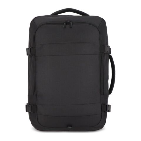 R-PET 600D Handgepäck Rucksack 22L Schwarz | ohne Werbeanbringung | Nicht verfügbar | Nicht verfügbar