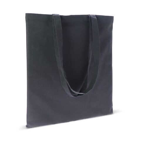 Tasche Bio-Baumwolle Farbe lang 140g/m² 38x42 cm Schwarz | ohne Werbeanbringung | Nicht verfügbar | Nicht verfügbar