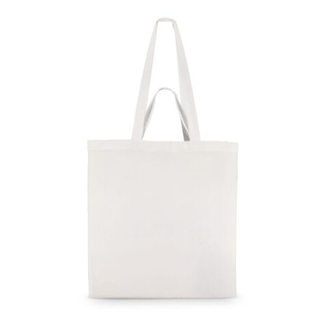 Tragetasche aus Baumwolle OEKO-TEX® 38 x 10 x 42cm 140g/m² Weiss | ohne Werbeanbringung | Nicht verfügbar | Nicht verfügbar