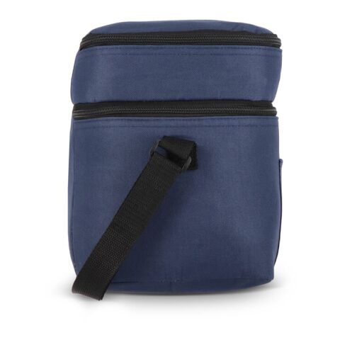 R-PET 600D Doppelfach-Kühltasche 30 x 20 x 25cm 12L Dunkelblau