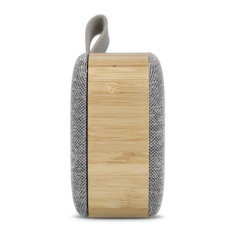 Bamboo Wireless Speaker 5W  Natur | Digitaldruck | Vorderseite | 50 mm x 50 mm