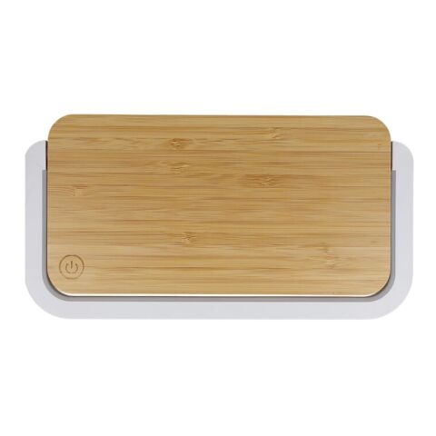 15-W-Wireless-Ladegerät mit dimmbarer LED-Lampe Natur | ohne Werbeanbringung | Nicht verfügbar | Nicht verfügbar