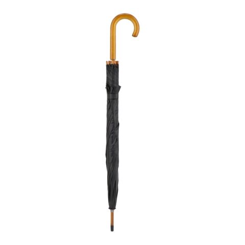 Aran 190T Polyester 23" Regenschirm Auto offen Schwarz | ohne Werbeanbringung | Nicht verfügbar | Nicht verfügbar
