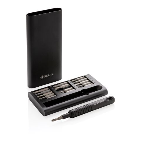 Gear X 31-in-1 Präzisions-Schraubendreher-Satz schwarz | ohne Werbeanbringung | Nicht verfügbar | Nicht verfügbar
