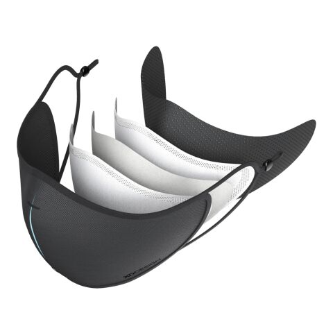 XD DESIGN Masken-Set schwarz-blau | M | ohne Werbeanbringung | Nicht verfügbar | Nicht verfügbar