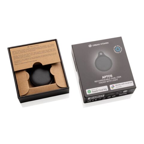 Urban Vitamin Aptos– wiederaufladbarer Dual-Finder mit Licht schwarz