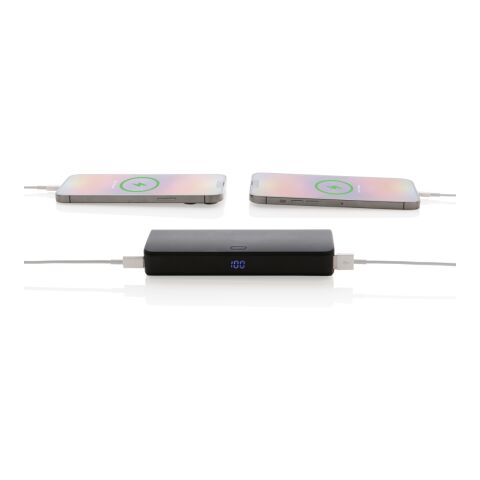 FlashCharge 20.000mAh Fast-Charge Powerbank aus RCS rPlastik schwarz | ohne Werbeanbringung | Nicht verfügbar | Nicht verfügbar